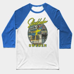 Stockholm, Sweden 1985 Baseball T-Shirt